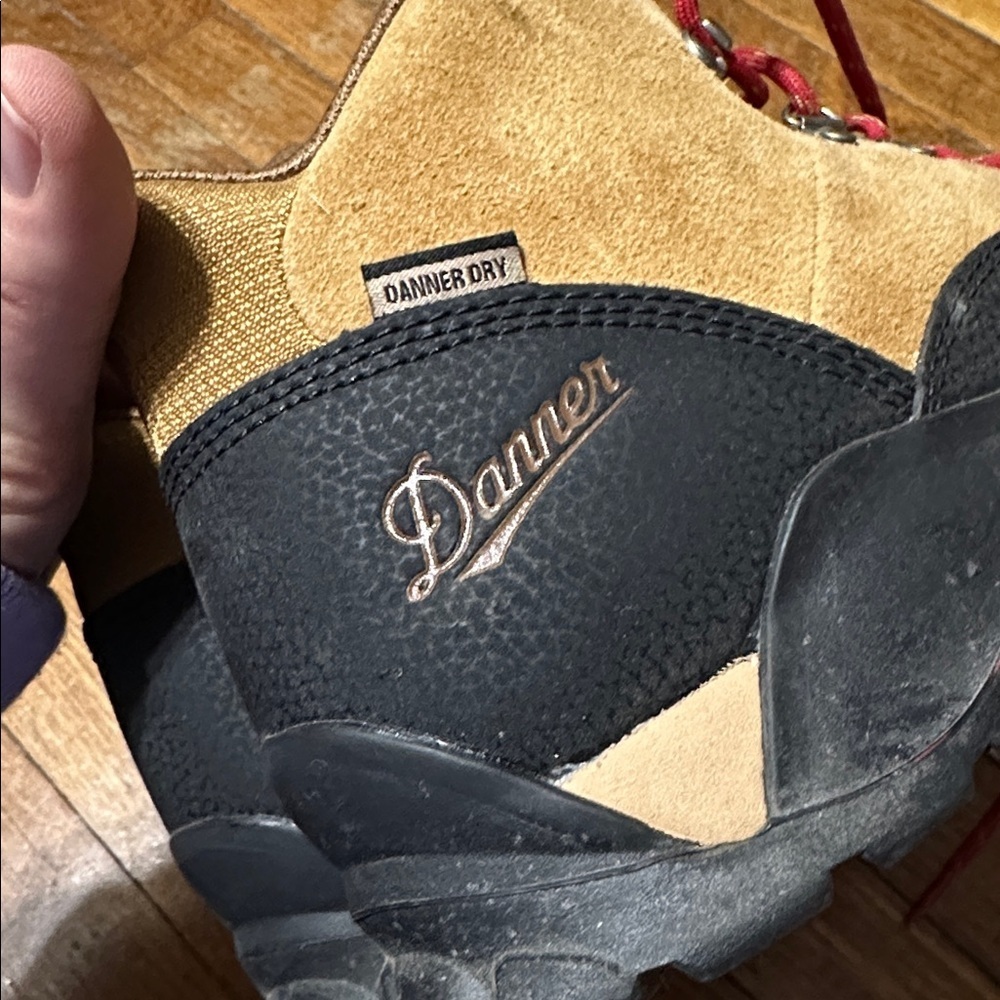 Danner Panorama Mid Hiking Boots, Brown/Red, Sz 10 - Picture 9 of 10
